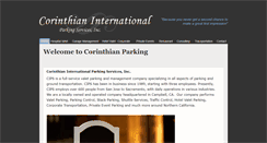 Desktop Screenshot of corinthianparking.com
